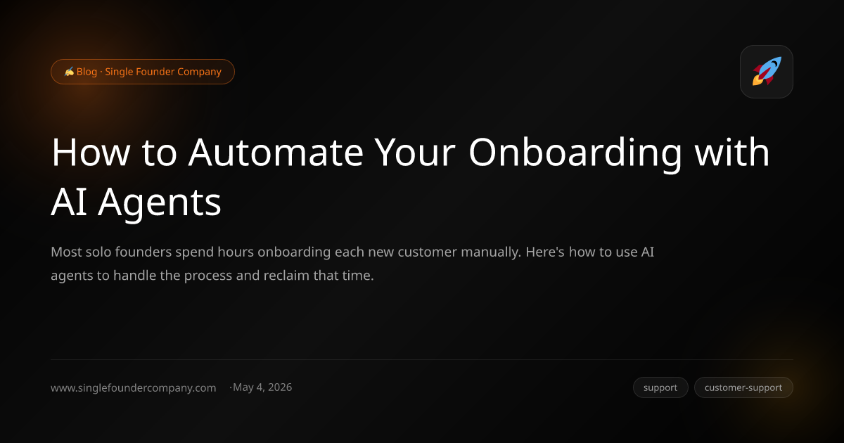 How to Automate Your Onboarding with AI Agents