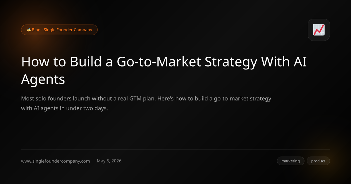 How to Build a Go-to-Market Strategy With AI Agents