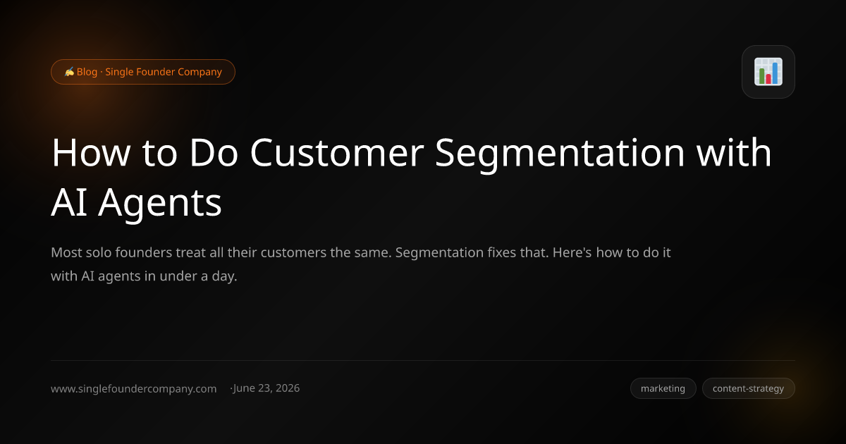 How to Do Customer Segmentation with AI Agents