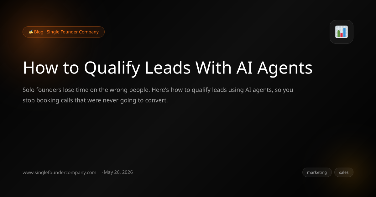 How to Qualify Leads With AI Agents